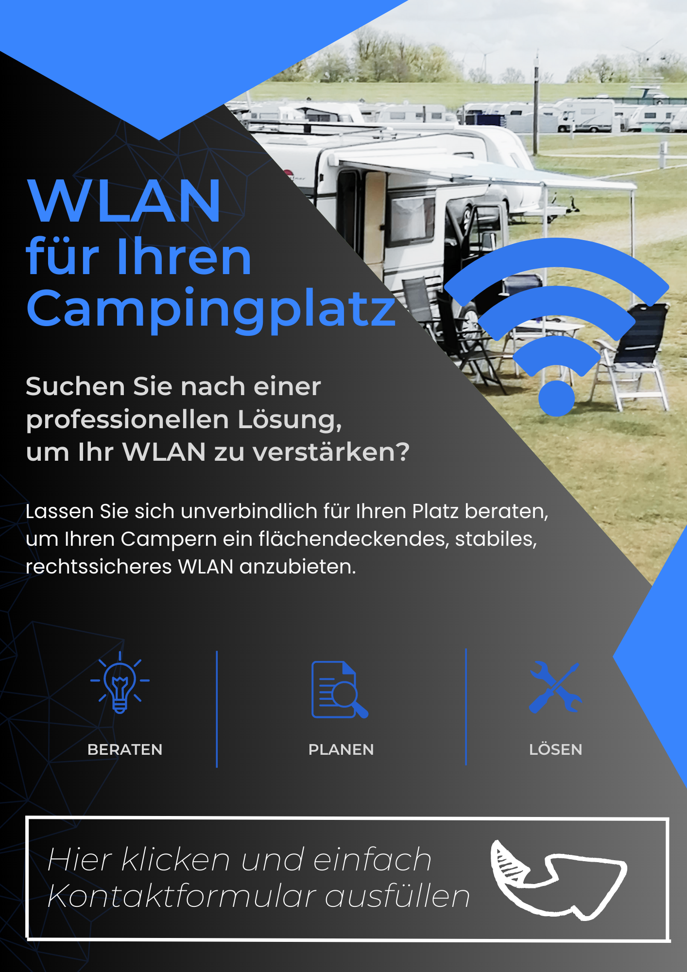 WLAN für Ihren Campingplatz verstärken