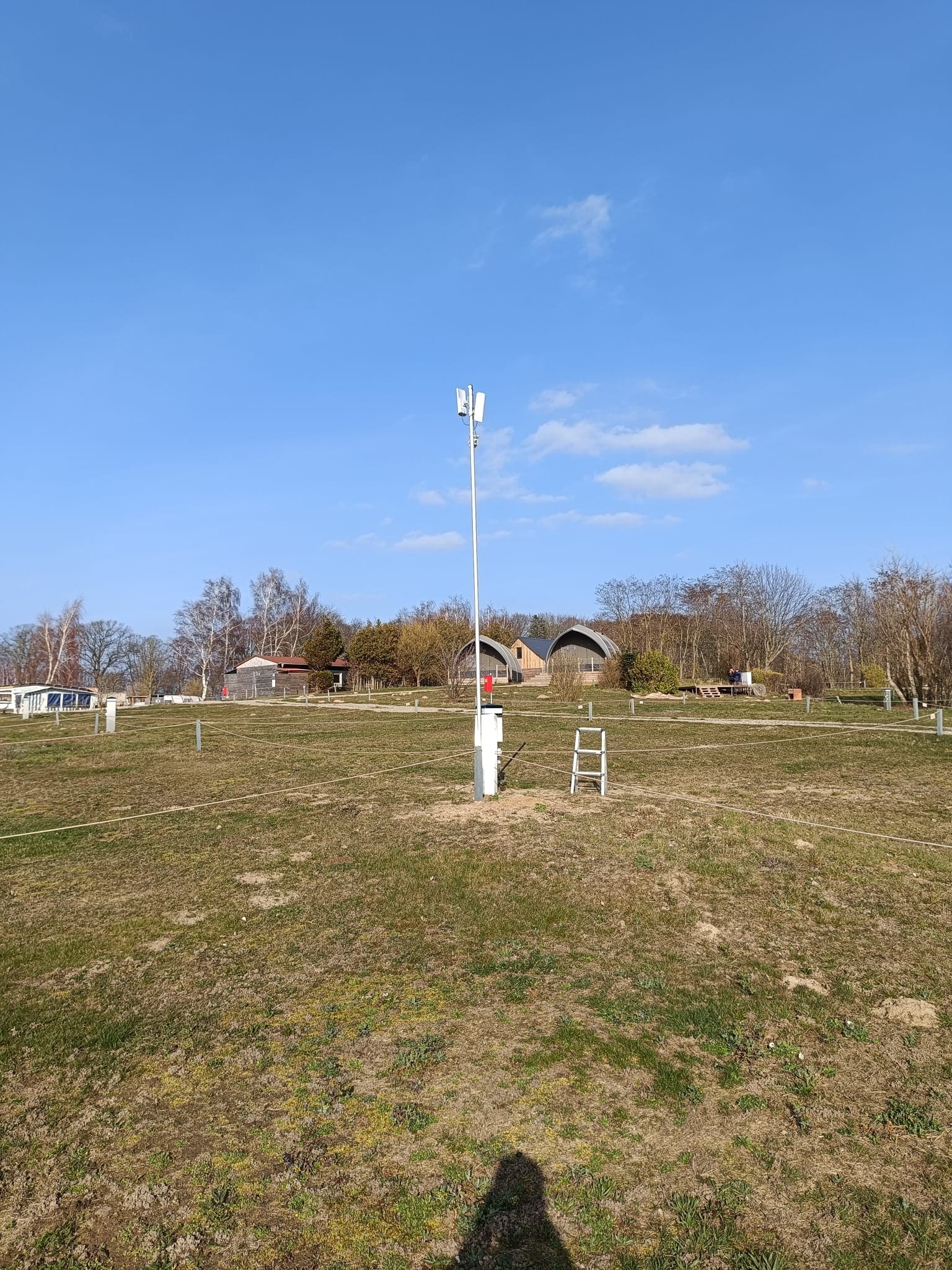 Campingplatz WLAN Internet HaffCamp Werder Stromsäulen