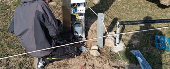 WLAN-Empfang auf dem Campingplatz verbessern WLAN Internet HaffCamp Werder Stromsäulen
