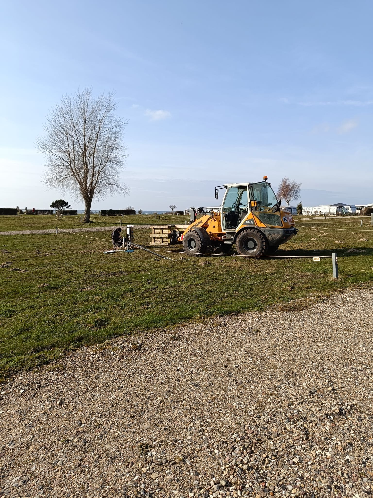 Campingplatz WLAN Internet HaffCamp Werder Stromsäulen