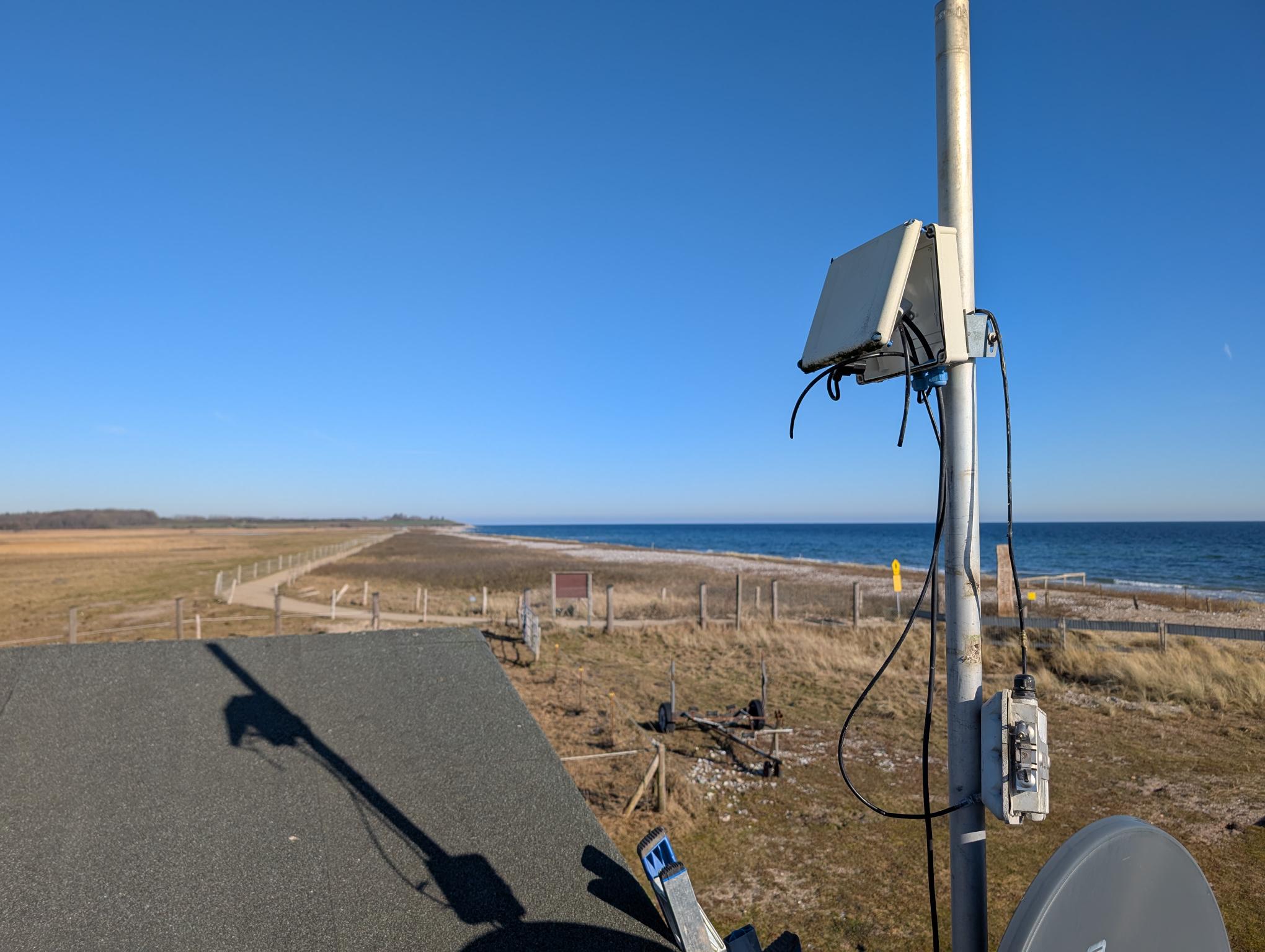 Campingplatz WLAN Schubystrand Installation einrichten lassen Investition in neue Technologie Internet Urlaub