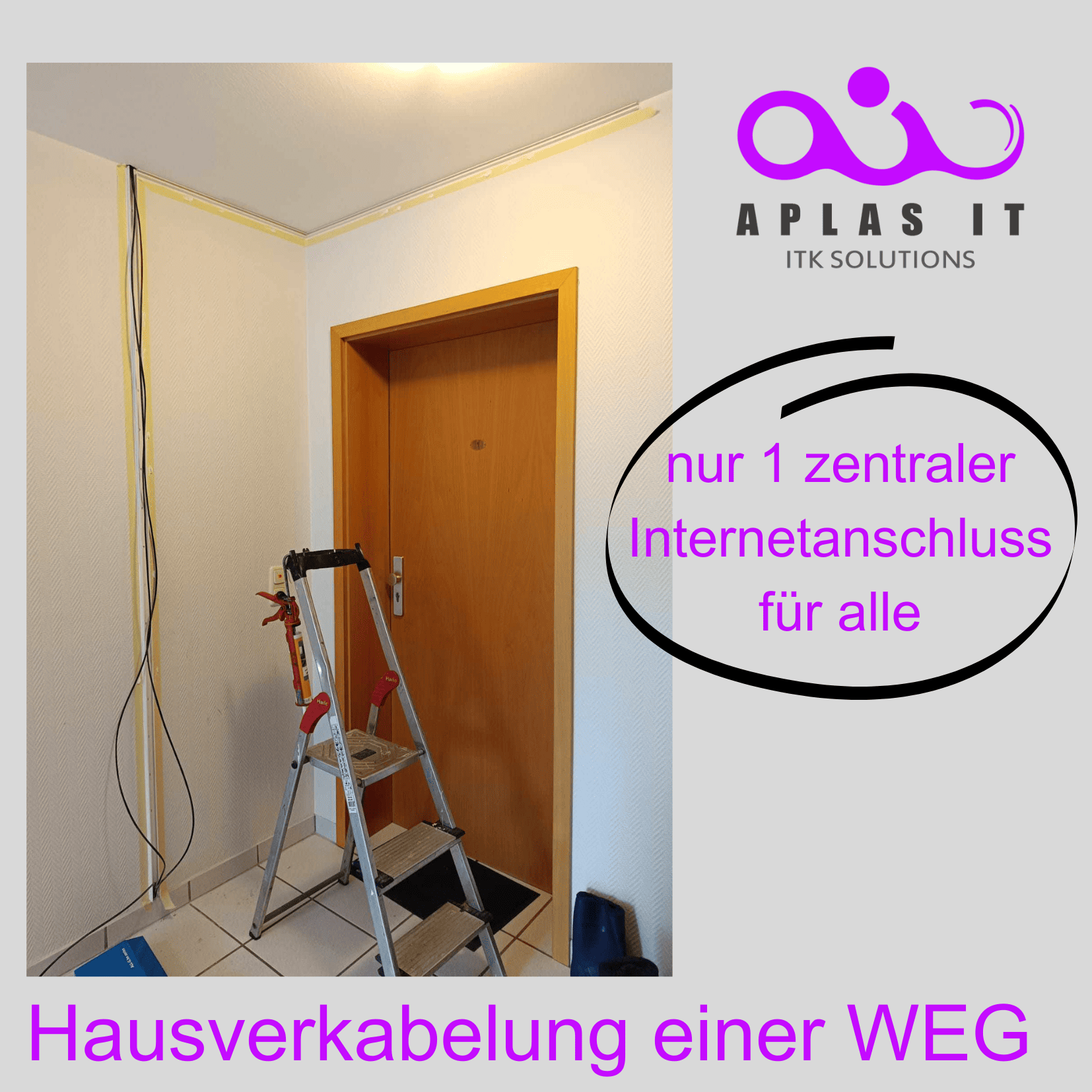 weg hausverkabelung wlan kosten senken zentral internetanschluss wohnungseigentümer