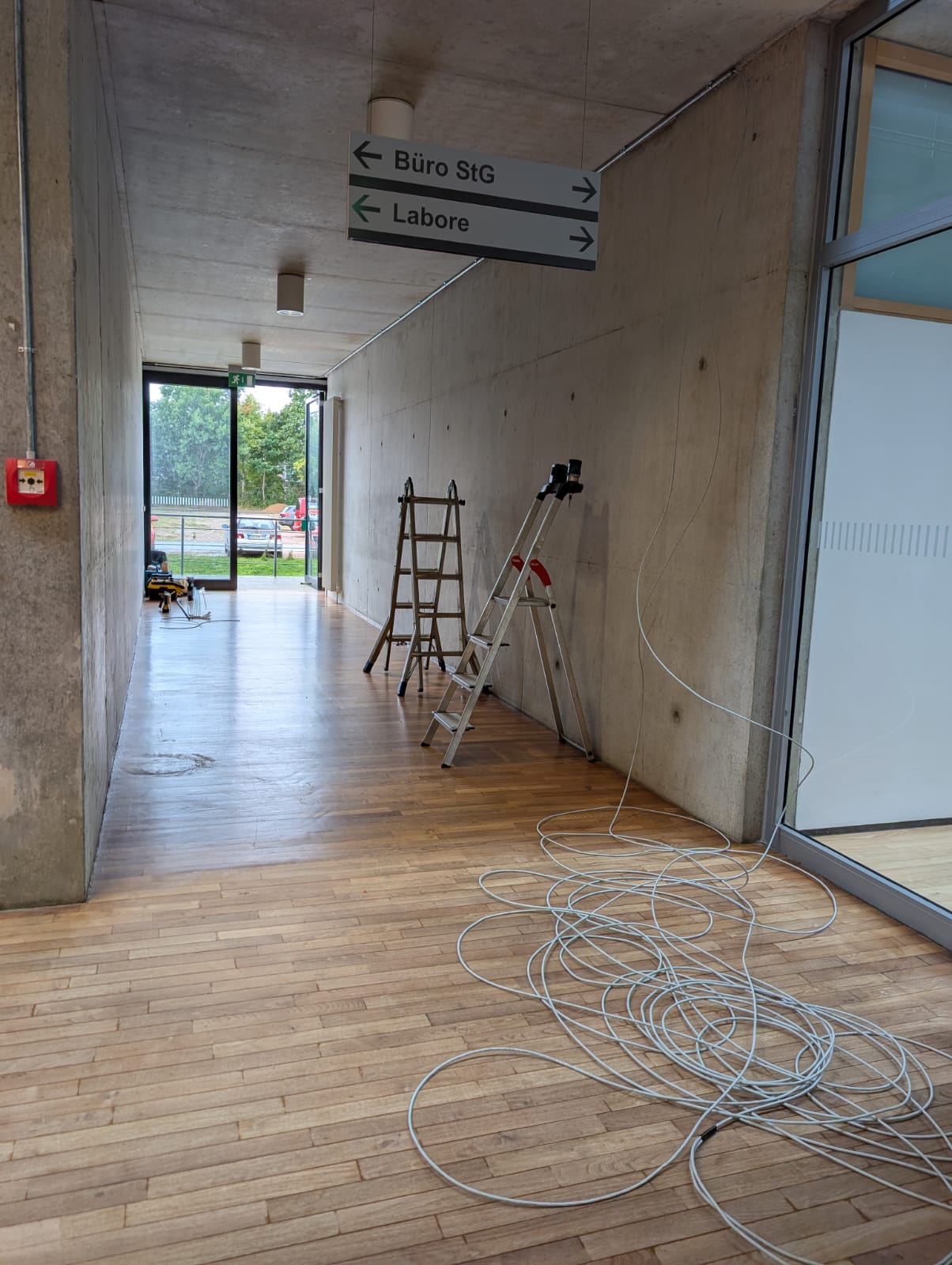 3. Aplas IT installiert neues Videoüberwachungssystem an der Fachhochschule Westküste in Heide mit Dokumentation