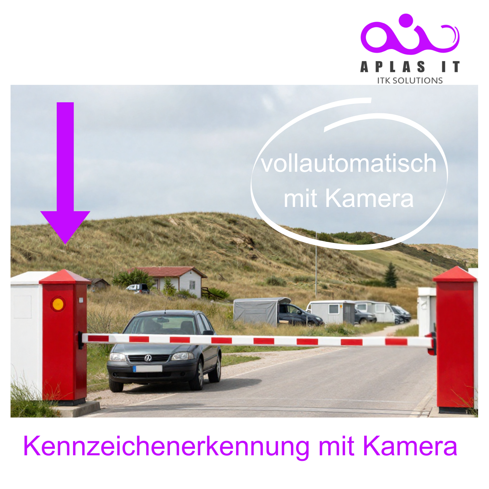 Kennzeichenerkennung Kamera: smarte und sichere Zufahrtslösungen